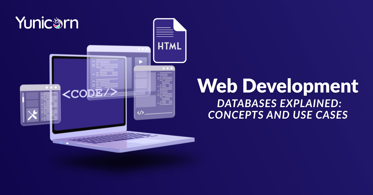 web development databases explained: concepts and use cases